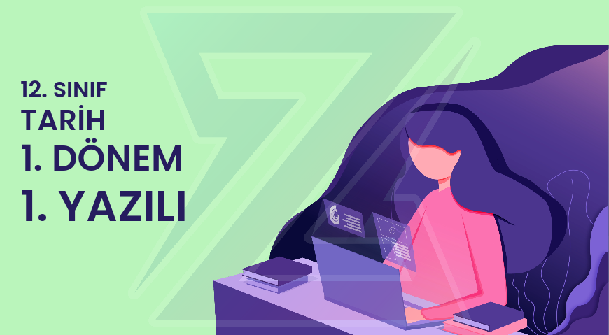 2023 12. Sınıf MEB T.C. İnkılap Tarihi ve Atatürkçülük 1. Dönem 1. Yazılı Örneği - 12. Sınıf Tarih Yazılı PDF İndir - Tarihin Abesi Mehmet Cela...