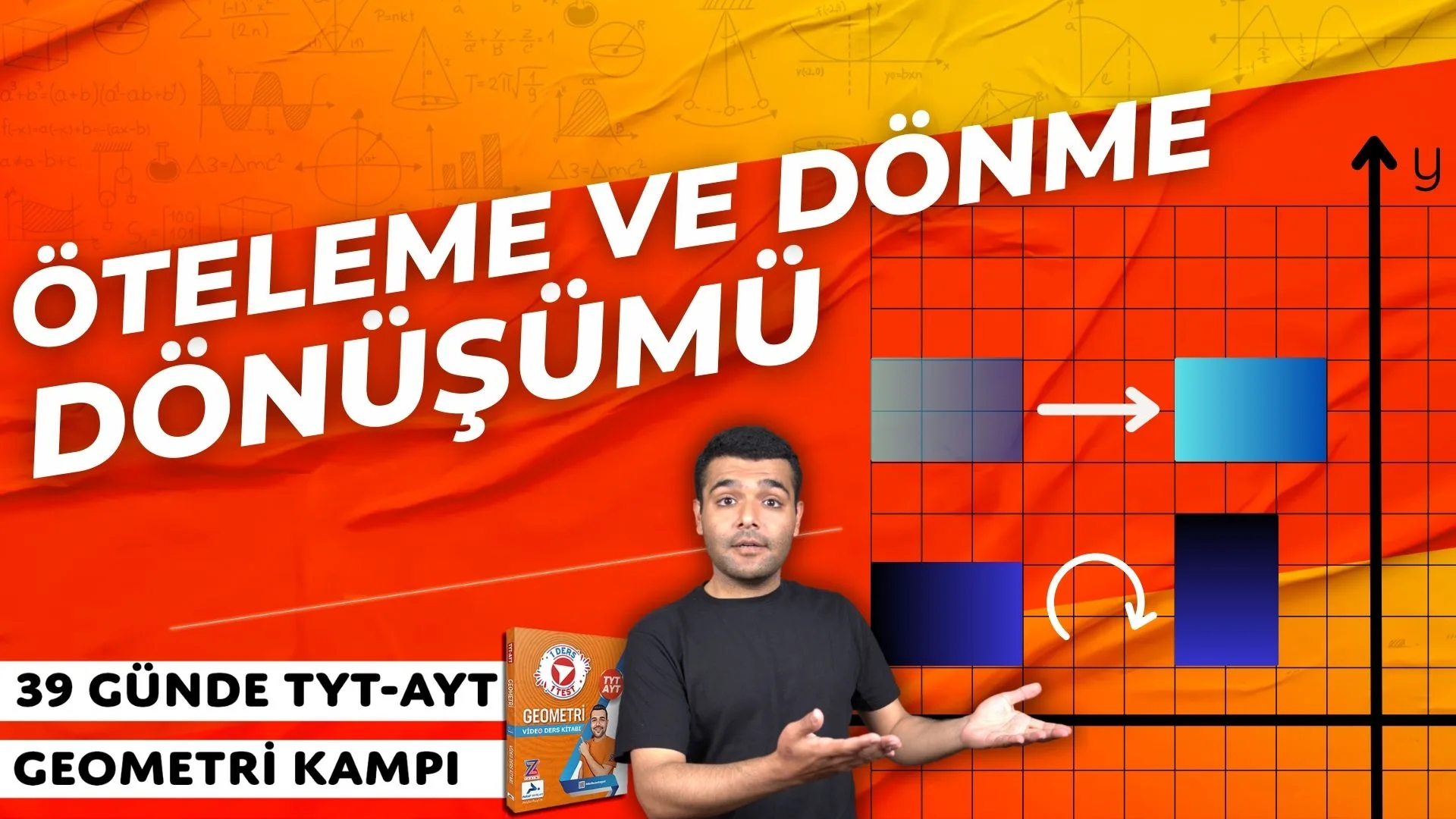 Merkeze Teğet Öteleme ve Dönme Dönüşümleri – 39 Günde TYT-AYT Geometri kampı - PDF'yi indirmek için tıklayın!   TYT – AYT Geometri Öteleme ...