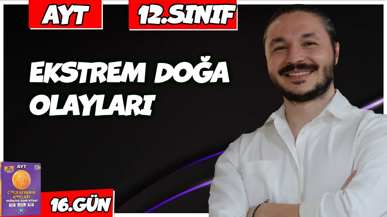Coğrafyanın Kodları AYT Coğrafya Ekstrem Doğa Olayları Konu Anlatımı PDF - PDF'yi indirmek için tıklayın! AYT COĞRAFYA EKSTREM DOĞA OLA...