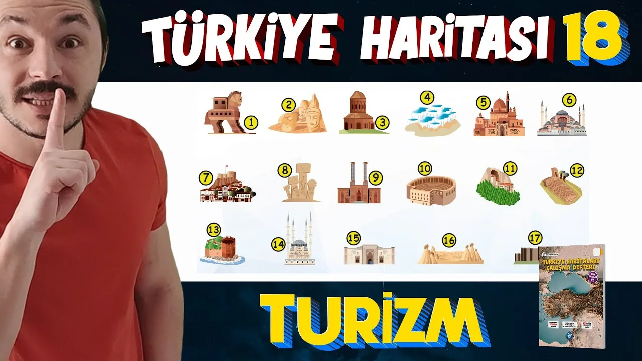 Coğrafyanın Kodları - Türkiye'de Turizm Harita Bilgisi Çalışması PDF - PDF'yi indirmek için tıklayın! COĞRAFYA TÜRKİYE'DE TURİZM HA...