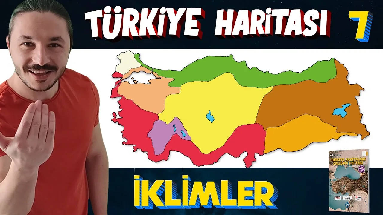 Coğrafyanın Kodları - Türkiye'nin İklimleri Harita Bilgisi Çalışması PDF - PDF'yi indirmek için tıklayın! COĞRAFYA TÜRKİYE'NİN İKLİMLER...