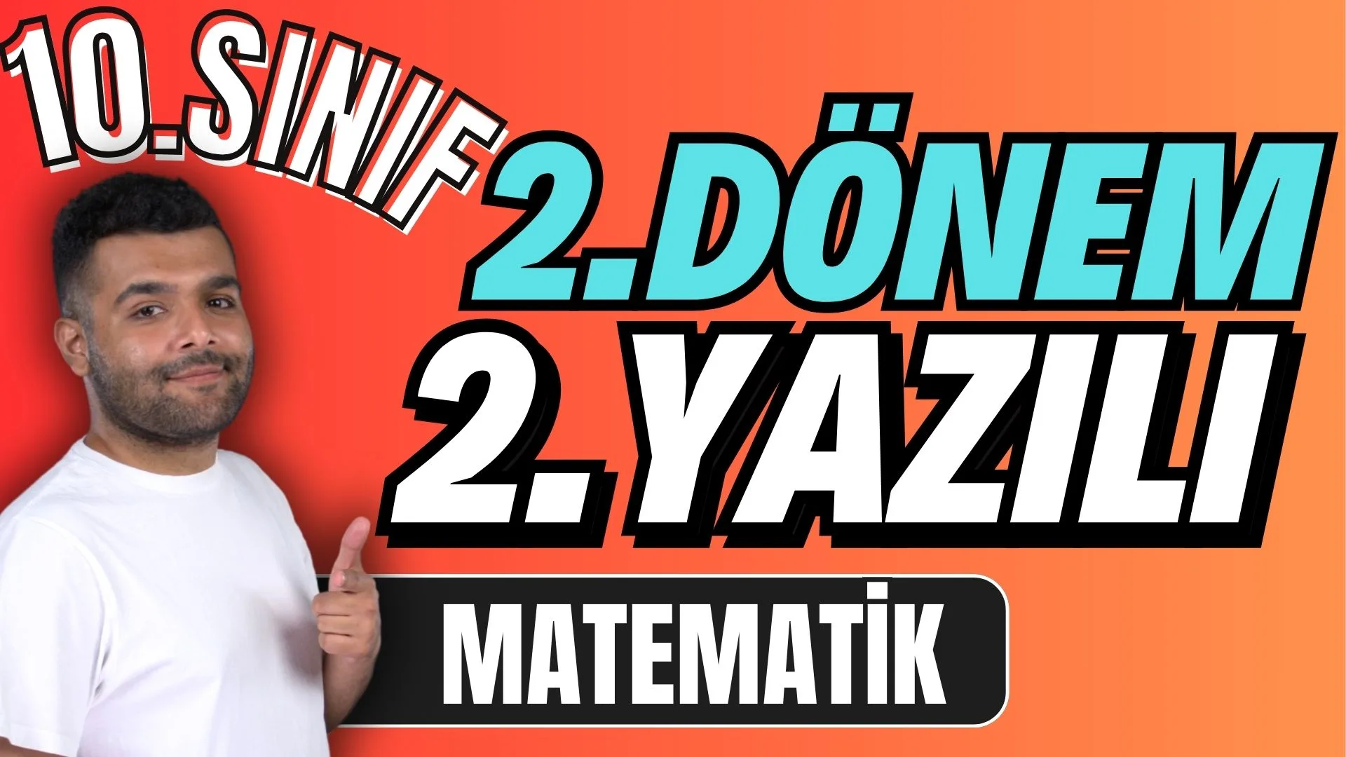 2024 10. Sınıf MEB Matematik 2. Dönem 2. Yazılı Örneği - PDF'yi indirmek için tıklayın! MEB Sınavları Ne Zaman Yapıla...