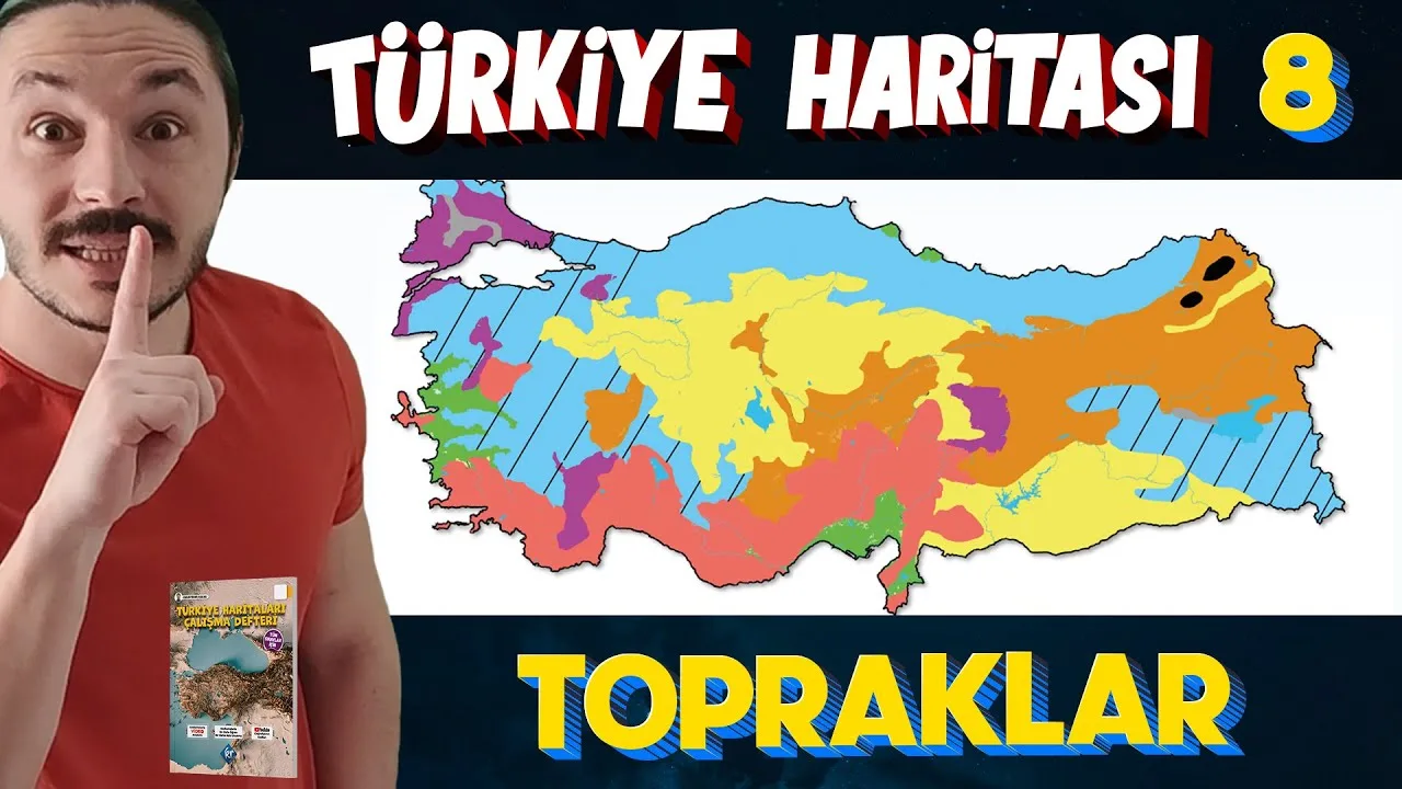 Coğrafyanın Kodları - Türkiye'nin Toprakları Harita Bilgisi Çalışması PDF - PDF'yi indirmek için tıklayın! COĞRAFYA TÜRKİYE'NİN TOPRAKLA...