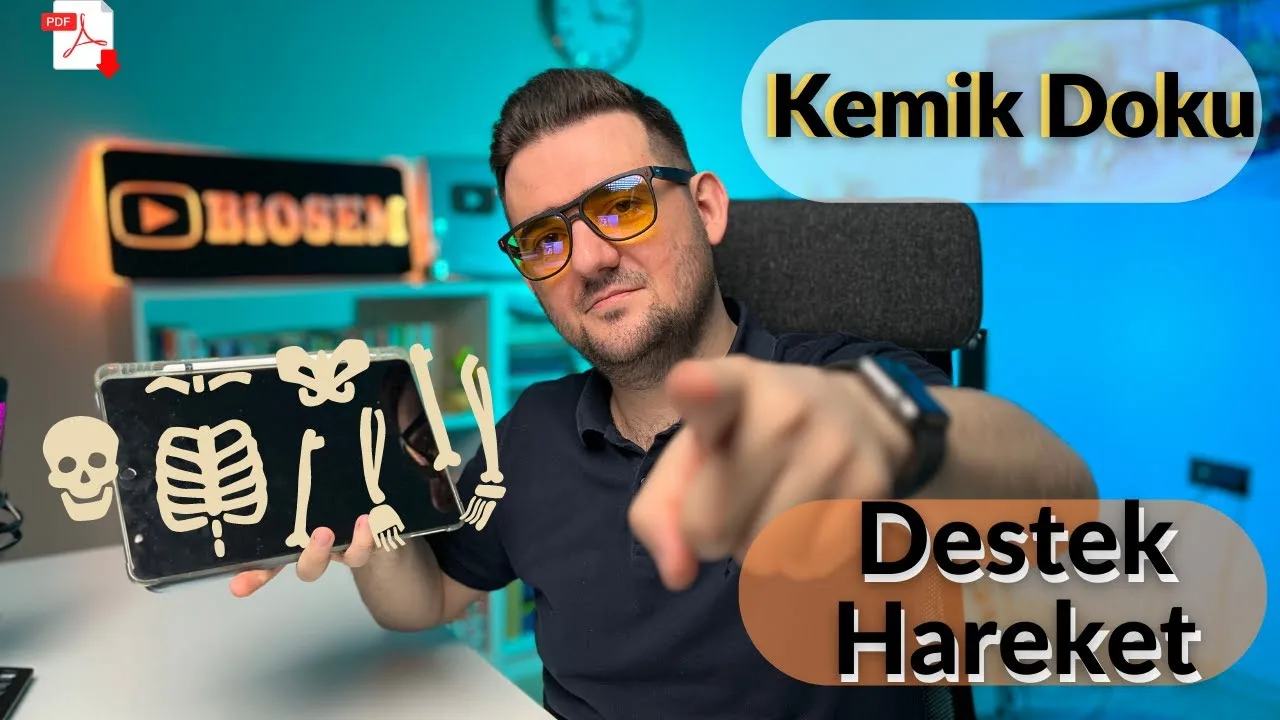 Biosem - Destek ve Hareket Sistemi Kemik Doku Konu Anlatımı PDF - PDF'yi indirmek için tıklayın! AYT DESTEK VE HAREKET SİSTEMİ...