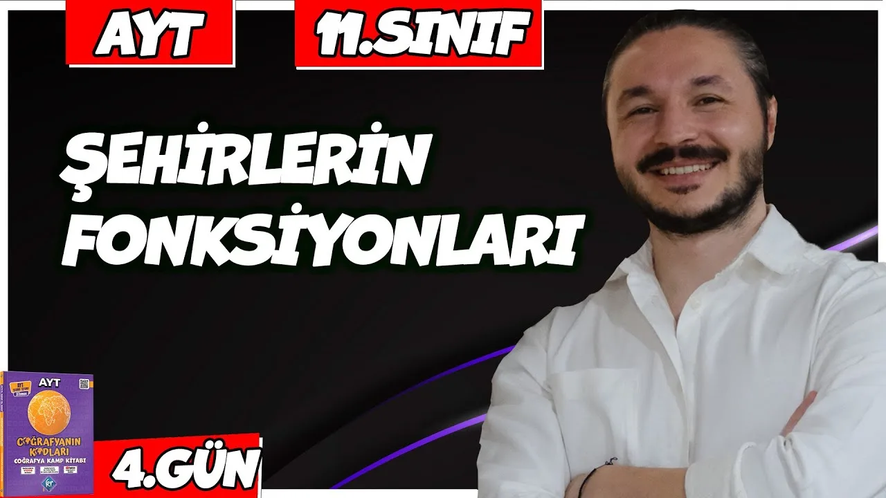 Coğrafyanın Kodları AYT Coğrafya Şehirlerin Fonksiyonları Konu Anlatımı PDF - PDF'yi indirmek için tıklayın! AYT COĞRAFYA ŞEHİRLERİN FONKS...