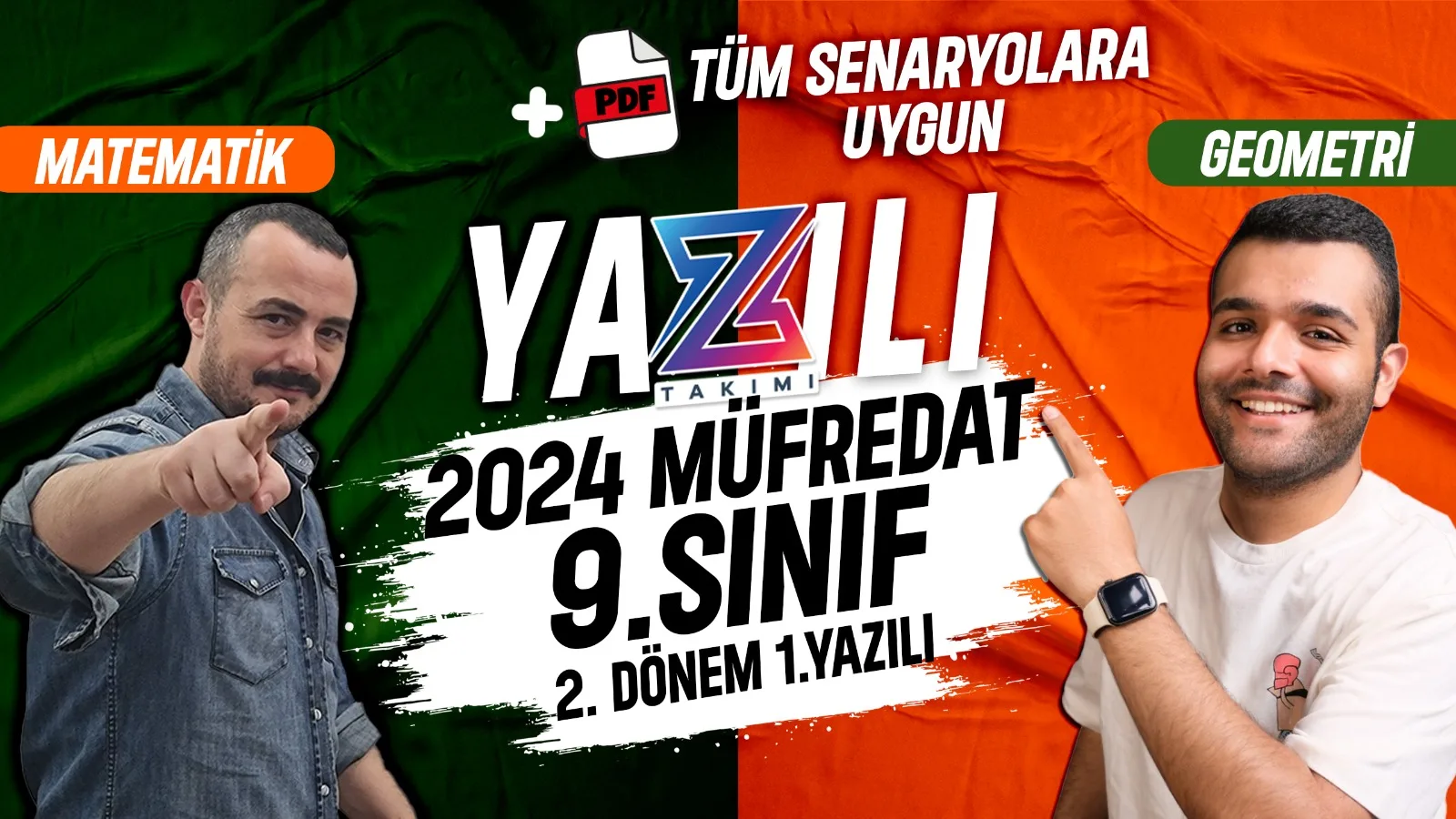 2024 9. Sınıf MEB Matematik 2. Dönem 1. Yazılı Örneği - PDF'yi indirmek için tıklayın! MEB Sınavları Ne Zaman Yapıla...