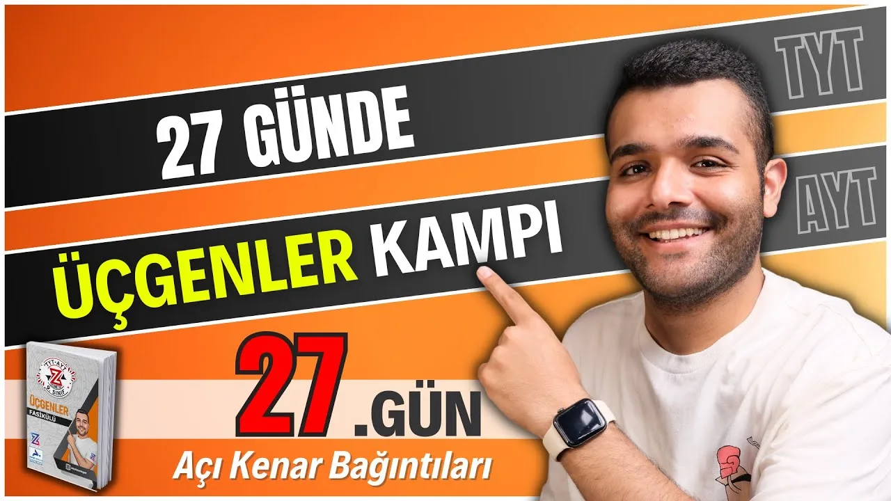 Merkeze Teğet Geometri TYT-AYT Geometri Üçgende Açı Kenar Bağıntıları Soru Çözümü - PDF'yi indirmek için tıklayın! TYT - AYT ÜÇGENLER ÜÇGENLERDE...