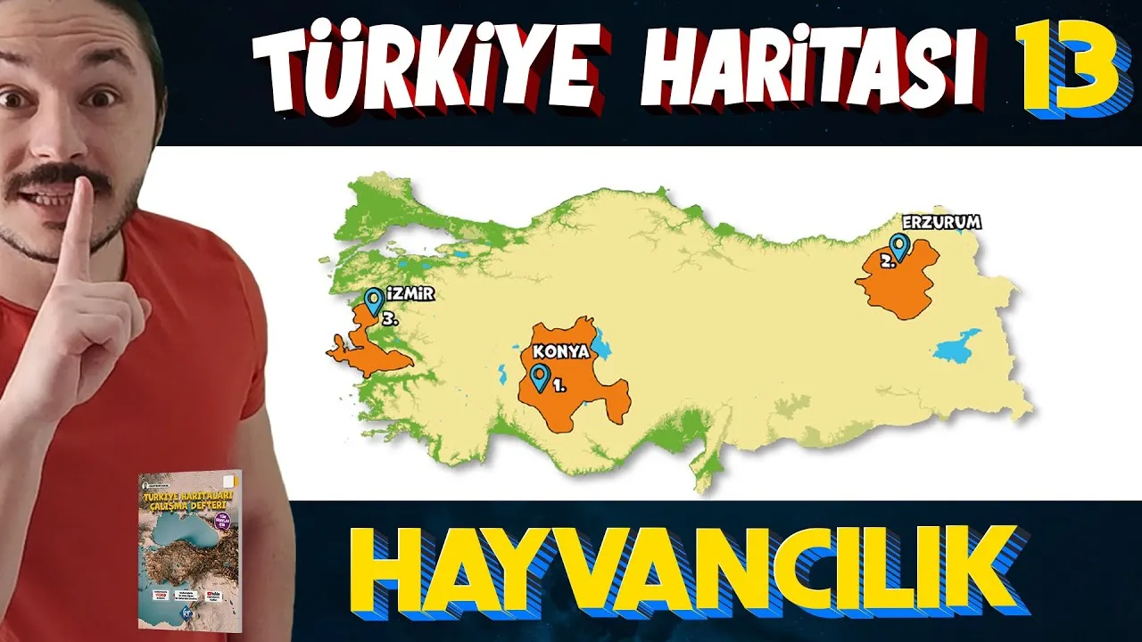 Coğrafyanın Kodları - Türkiye'de Hayvancılık Harita Bilgisi Çalışması PDF - PDF'yi indirmek için tıklayın! COĞRAFYA TÜRKİYE'DE HAYVANCIL...