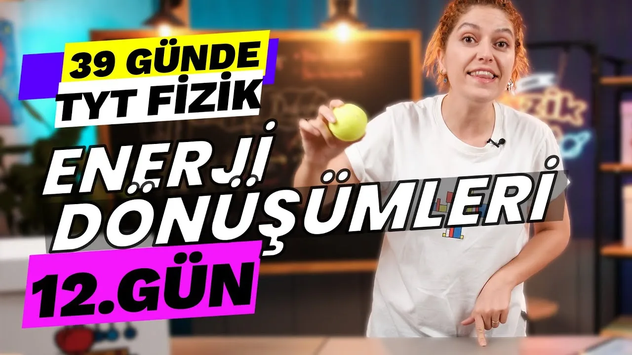 Fizikfinito Enerji Korunumu ve Dönüşümü Konu Anlatımı PDF - PDF'yi indirmek için tıklayın! TYT ENERJİNİN KORUNUMU VE DÖN...