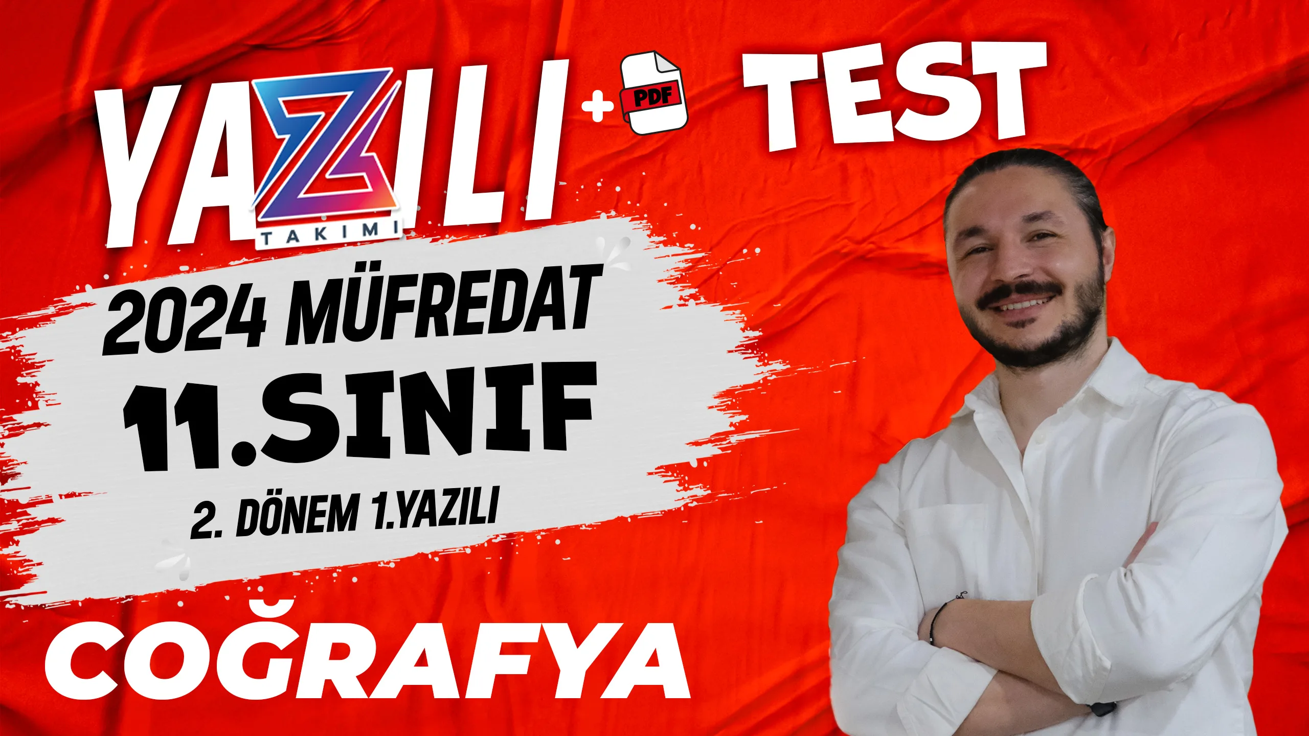 2024 11. Sınıf MEB Coğrafya 2. Dönem 1. Yazılı Test Soruları - PDF'yi indirmek için tıklayın! MEB Sınavları Ne Zaman Yapıla...