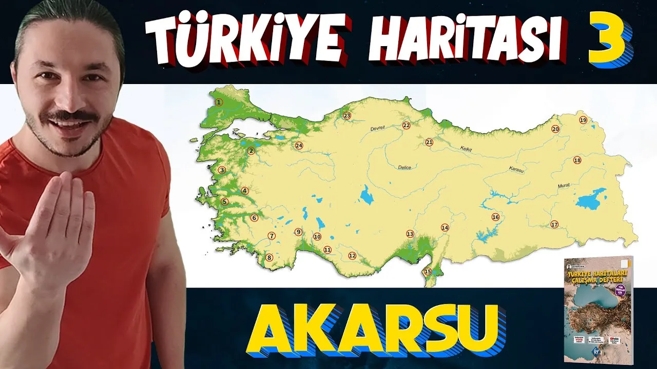 Coğrafyanın Kodları - Türkiye'nin Akarsuları Harita Bilgisi Çalışması PDF - PDF'yi indirmek için tıklayın! COĞRAFYA TÜRKİYE'NİN AKARSULA...