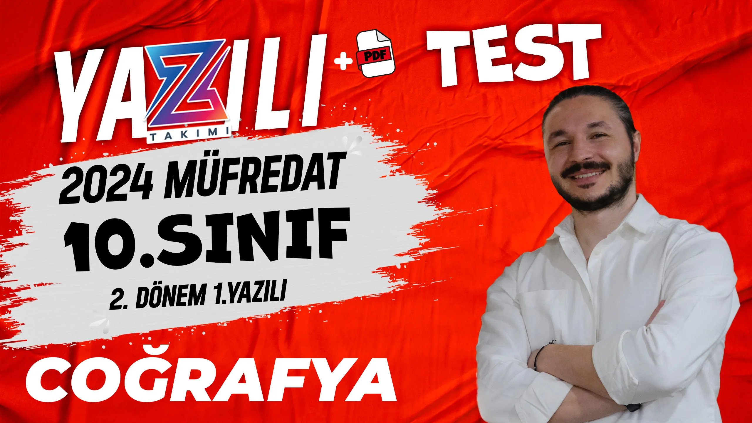 2024 10. Sınıf MEB Coğrafya 2. Dönem 1. Yazılı Test Soruları - PDF'yi indirmek için tıklayın! MEB Sınavları Ne Zaman Yapıla...