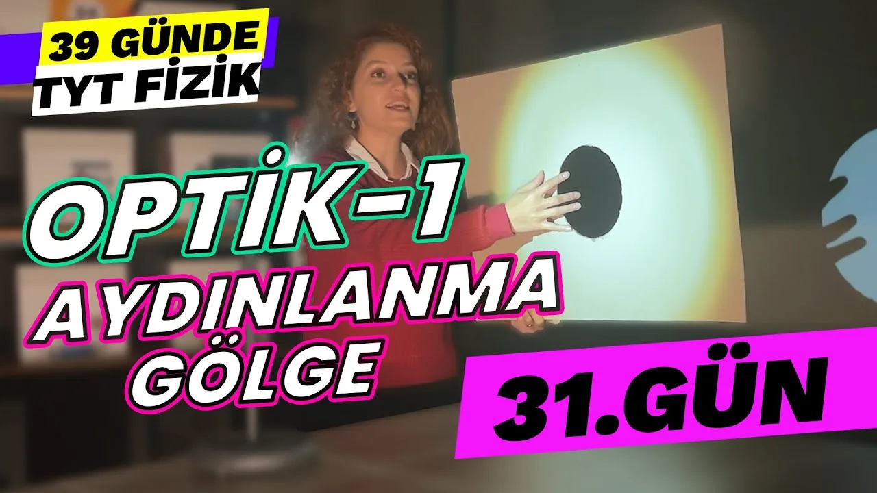 Fizikfinito Optik - Aydınlanma ve Gölge Konu Anlatımı PDF - PDF'yi indirmek için tıklayın! TYT OPTİK KONU ANLATIMI PDF D...