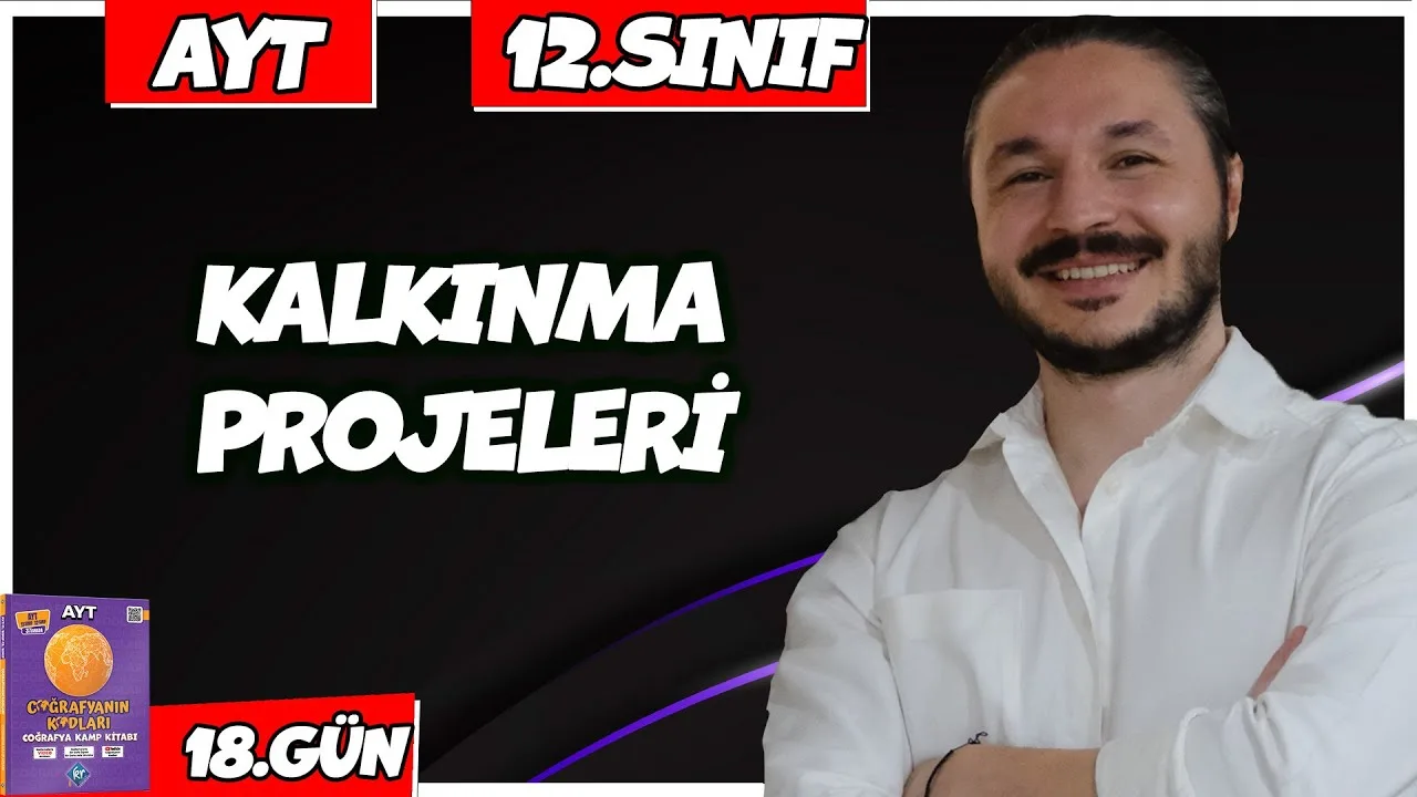 Coğrafyanın Kodları AYT Coğrafya Türkiye'nin Kalkınma Projeleri Konu Anlatımı PDF - PDF'yi indirmek için tıklayın! AYT COĞRAFYA TÜRKİYE'NİN KALK...