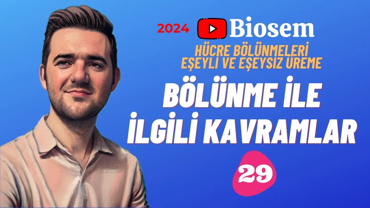 Biosem Hücre Bölünmeleri Konu Anlatımı PDF - PDF'yi indirmek için tıklayın! TYT BİYOLOJİ HÜCRE BÖLÜNME...