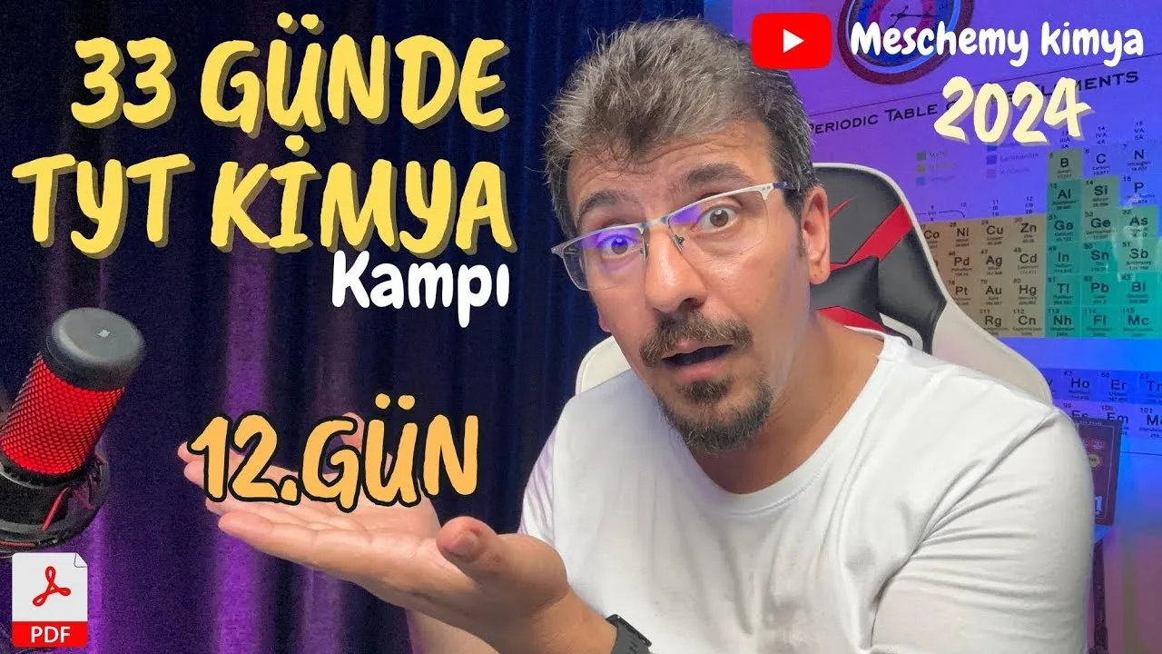 Meschemy Kimya – Kimyasal Türler Arası Etkileşimler 5 Konu Anlatımı PDF - PDF'yi indirmek için tıklayın! TYT KİMYA KİMYASAL TÜRLER AR...