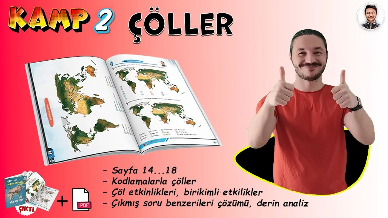 Coğrafyanın Kodları - Dünya Çöller Harita Bilgisi Çalışması - PDF'yi indirmek için tıklayın! COĞRAFYA DÜNYA ÇÖLLER HARİTA ...