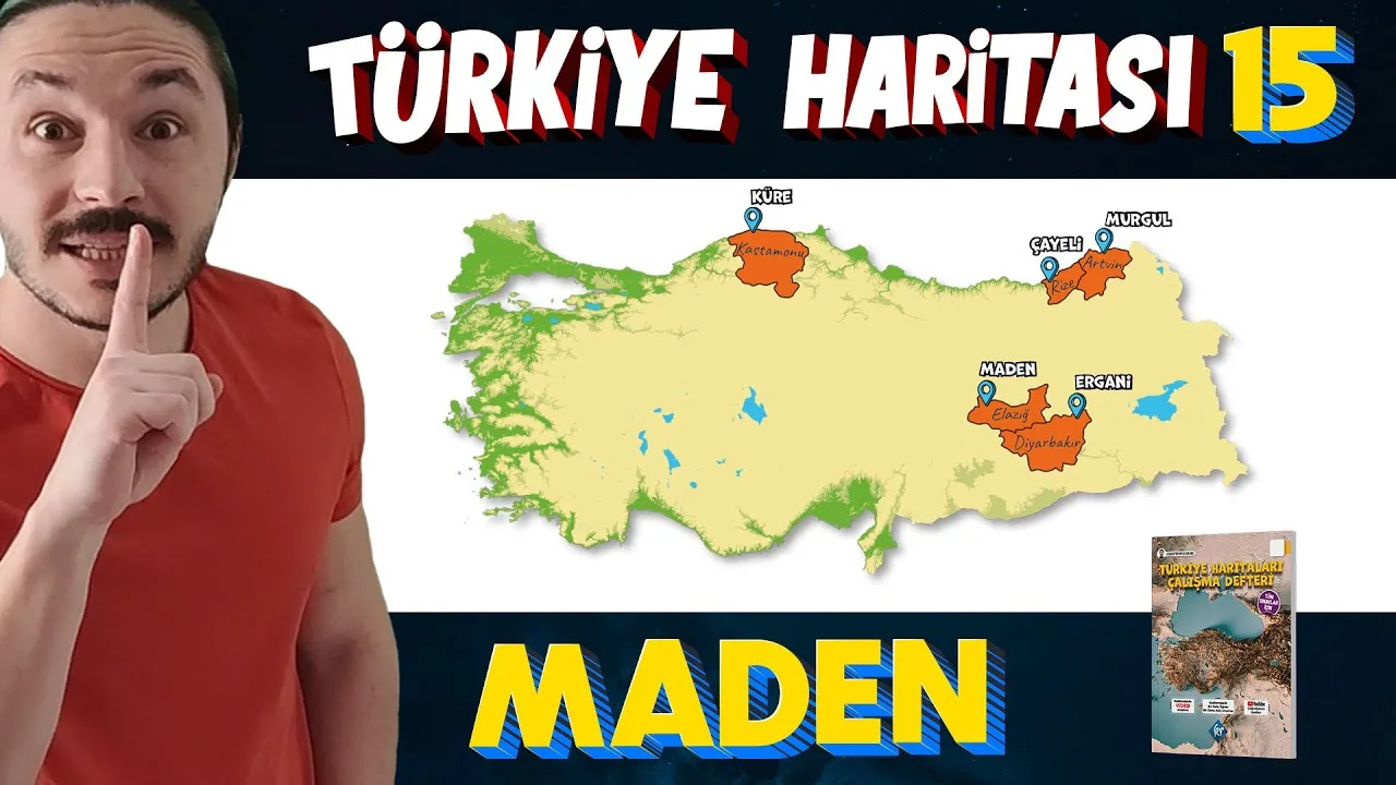 Coğrafyanın Kodları - Türkiye'de Madenler Harita Bilgisi Çalışması PDF - PDF'yi indirmek için tıklayın! COĞRAFYA TÜRKİYE'DE MADENLER ...
