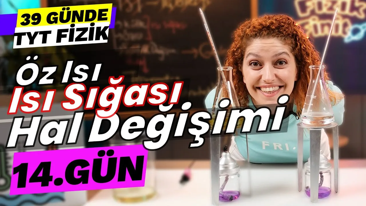 Fizikfinito Öz Isı, Isı Sığası, Hal Değişimi Konu Anlatımı PDF - PDF'yi indirmek için tıklayın! TYT ÖZ ISI ISI SIĞASI HAL DEĞ...