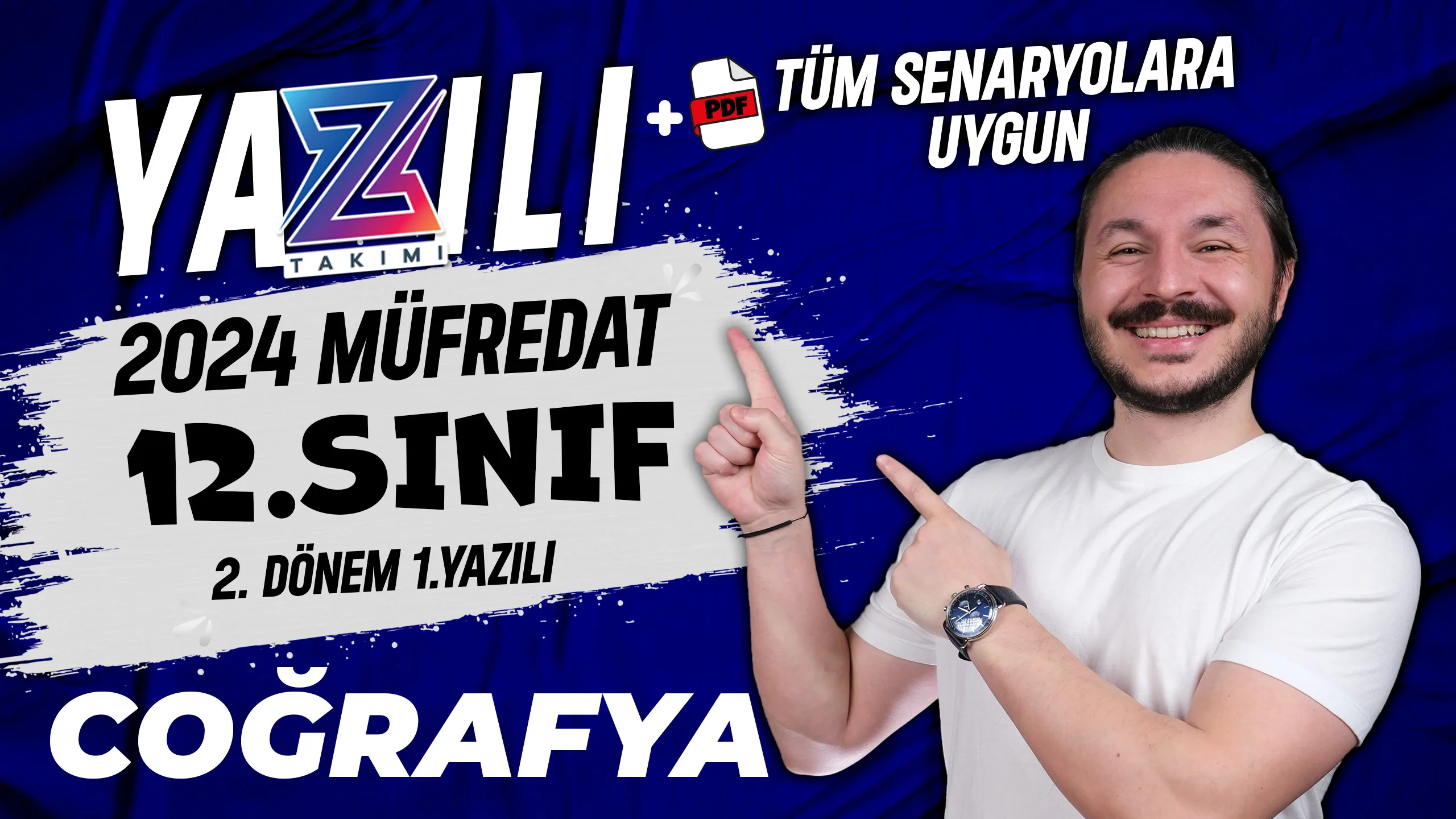 2024 12. Sınıf MEB Coğrafya 2. Dönem 1. Yazılı Örneği - PDF'yi indirmek için tıklayın! MEB Sınavları Ne Zaman Yapıla...