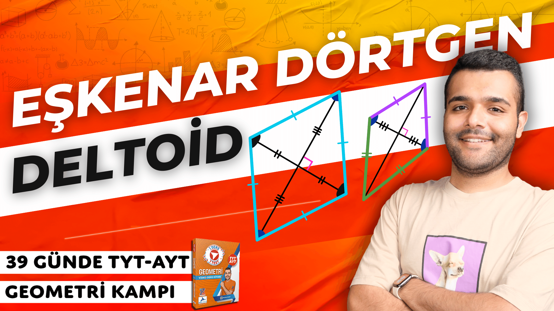 Merkeze Teğet Eşkenar Dörtgen Deltoid– 39 Günde TYT-AYT Geometri kampı - PDF'yi indirmek için tıklayın!   TYT – AYT Geometri Eşkenar ...