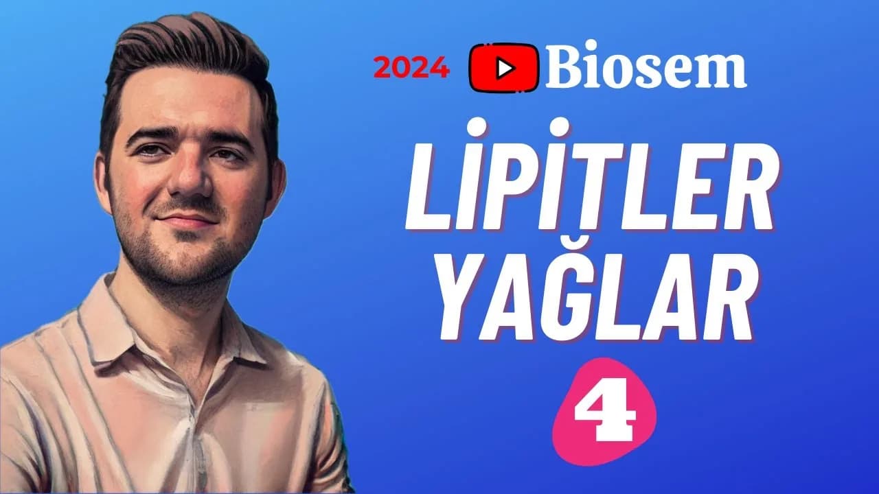 Biosem Lipitler Konu Anlatımı PDF