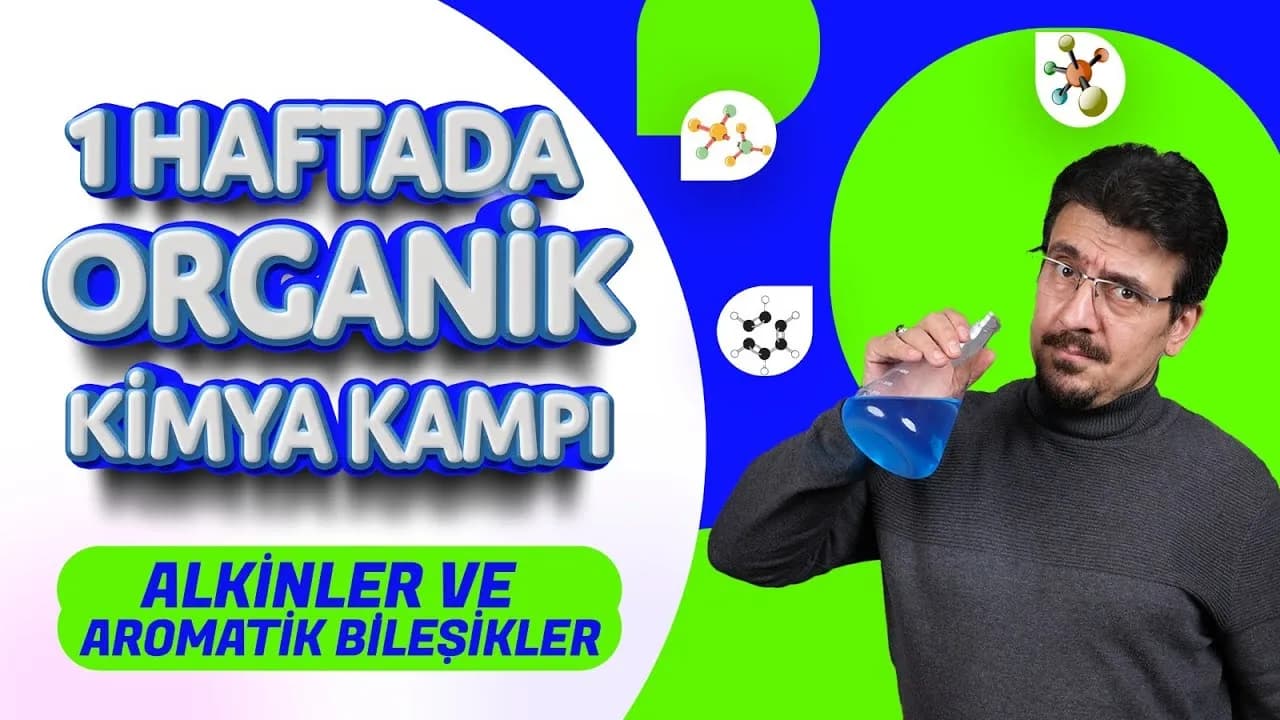 Meschemy Kimya Organik Kimya Kampı - Alkin ve Aromatik Bileşikler
