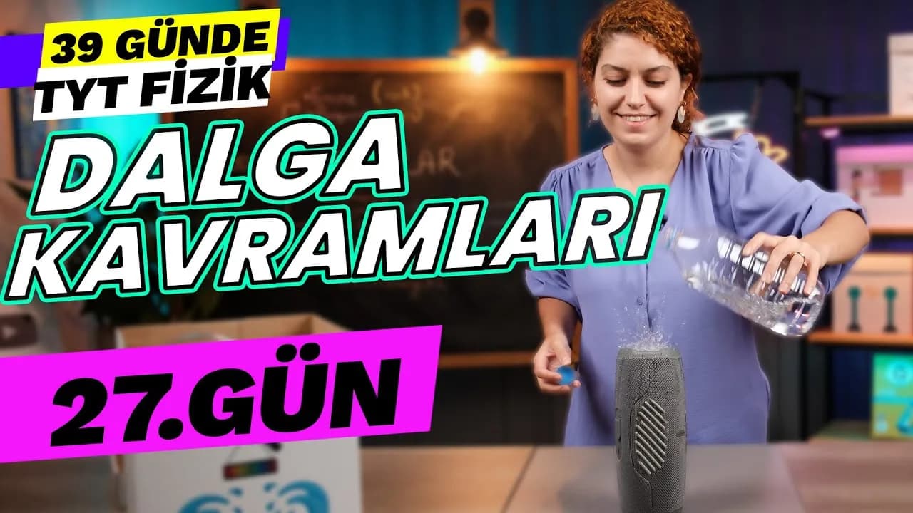 Fizikfinito Dalgalar - Dalga Kavramları - Dalga Çeşitleri Konu Anlatımı PDF
