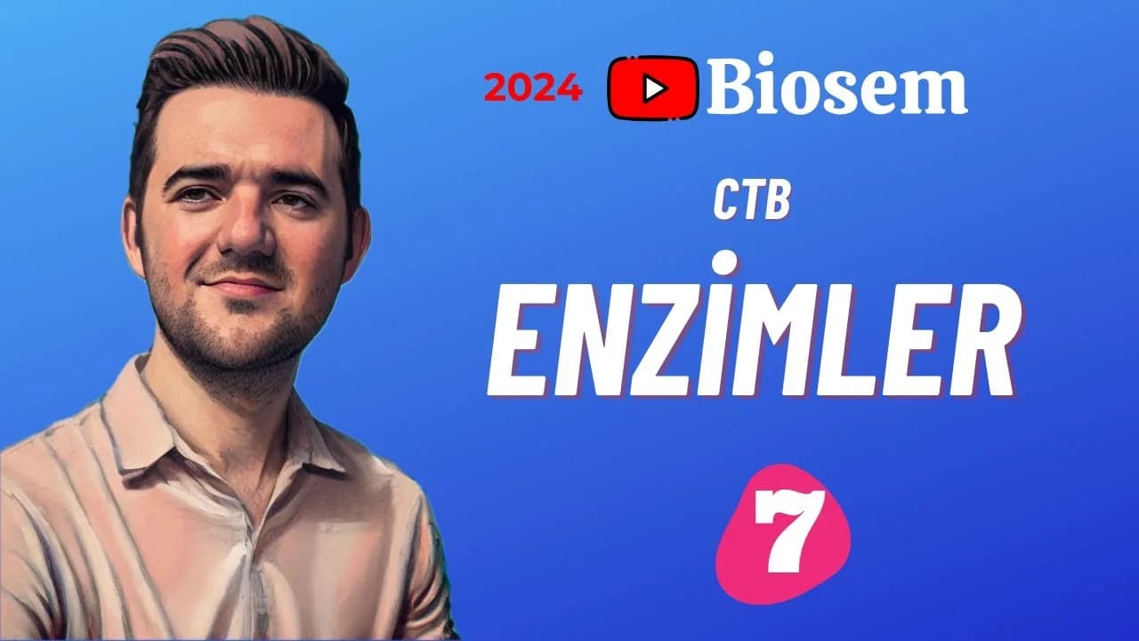 Biosem Enzimler Konu Anlatımı PDF
