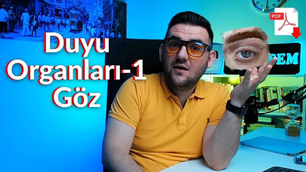 Biosem - Duyu Organları Göz Konu Anlatımı PDF