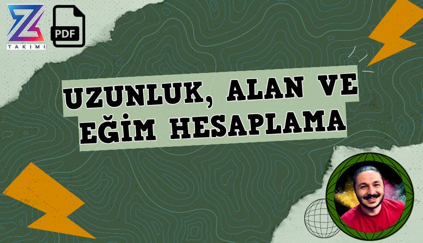 Coğrafyanın Kodları TYT Coğrafya Uzunluk, Alan, Eğim Hesaplama