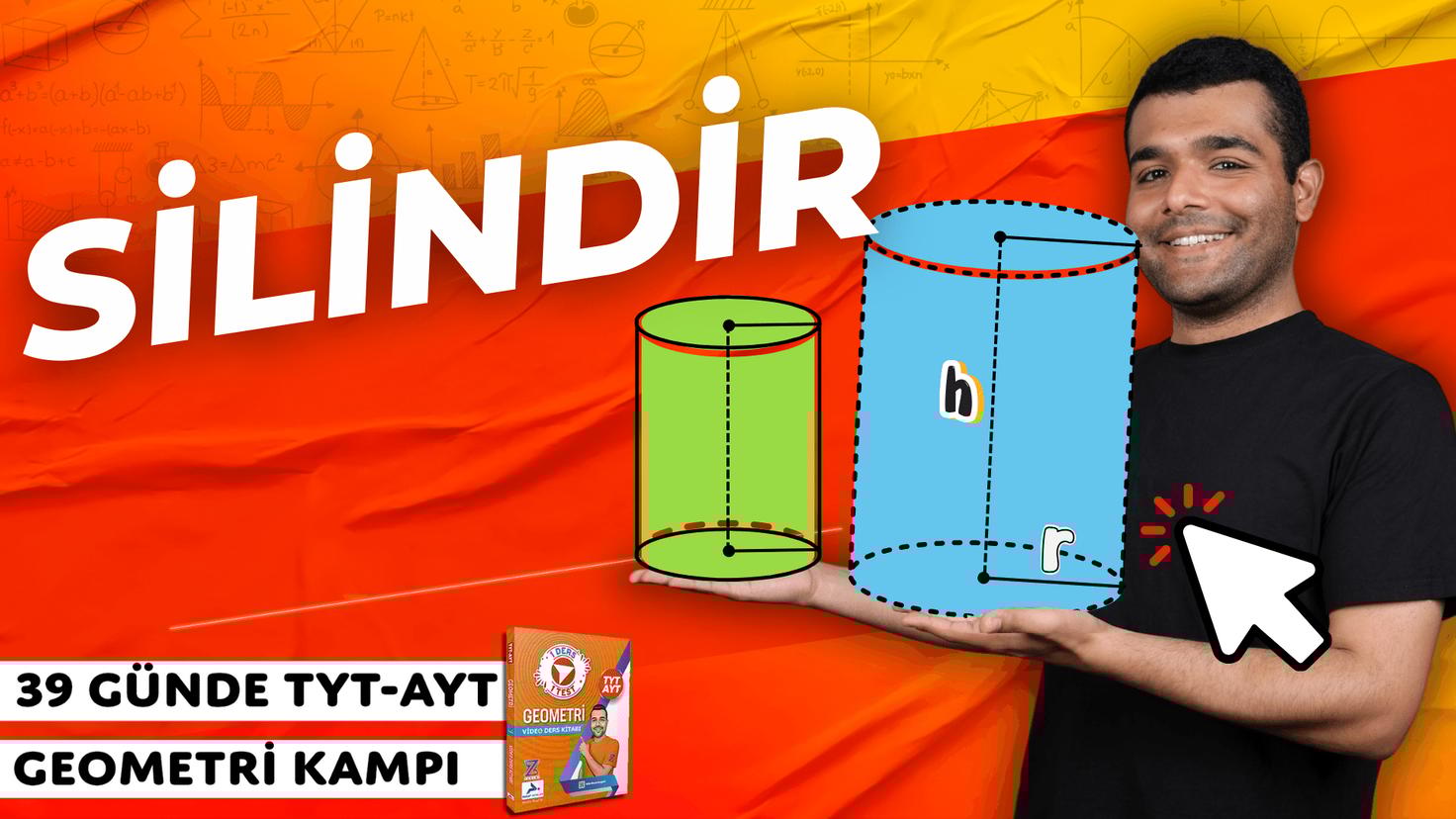 Merkeze Teğet Dik Dairesel Silindir – 39 Günde TYT-AYT Geometri kampı