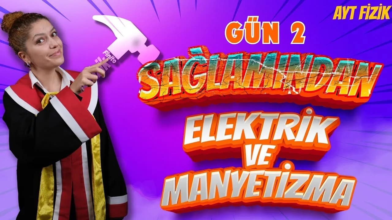 Fizikfinito Elektrik ve Manyetizma – Elektrik Potansiyel ve Elektriksel İş Konu Anlatımı