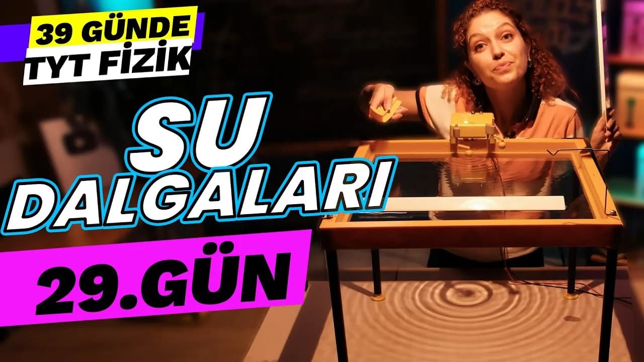 Fizikfinito Dalgalar - Su Dalgaları Konu Anlatımı PDF