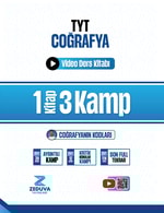 Coğrafyanın Kodları TYT Coğrafya 1 Kitap 3 Kamp Video Ders Kitabı
