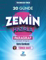 Zeduva 20 Günde Zemin Hazırla Paragraf Anlam Bilgisi Soru Bankası Türkçe Saati