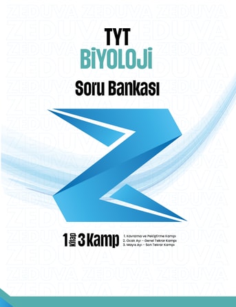 Zeduva Yayınları - TYT Biyoloji Soru Bankası - Biosem Biyoloji - Görsel 1