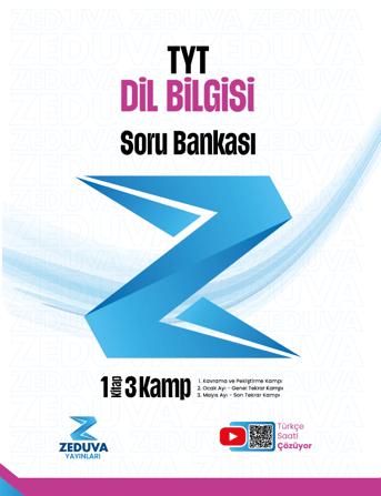 Türkçe Saati TYT Dil Bilgisi 1 Kitap 3 Kamp Soru Bankası - Görsel 1