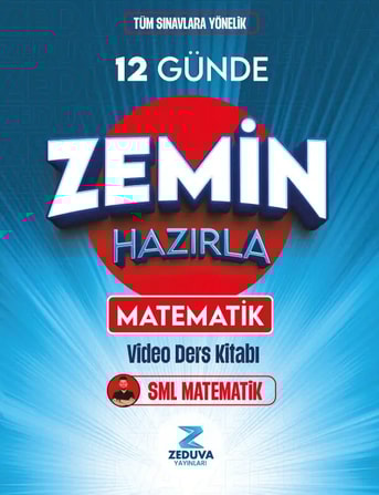 Zeduva 12 Günde Zemin Hazırla Matematik Video Ders Kitabı SML Matematik - Görsel 1